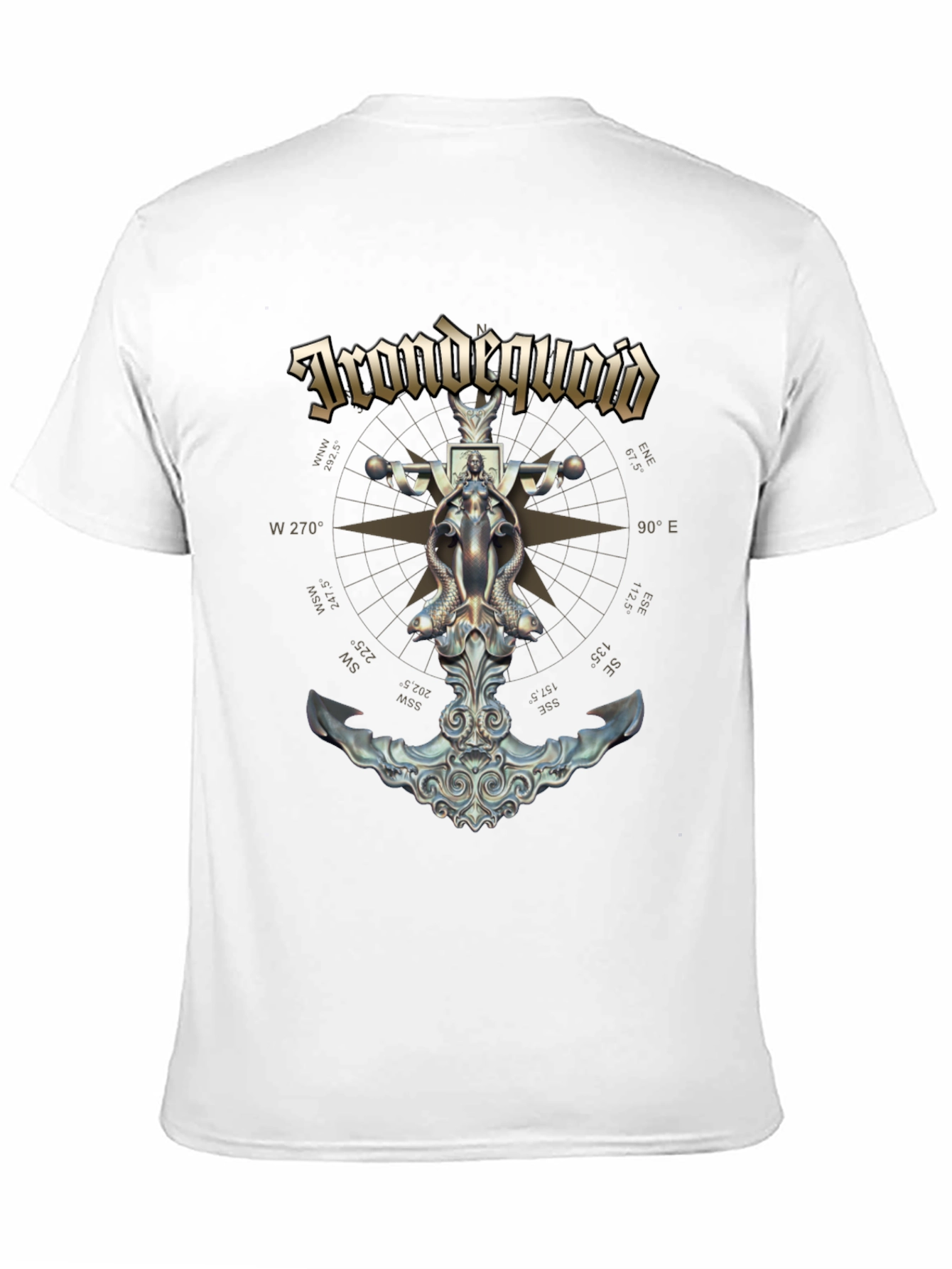 Irondequoioid Anchor Compass T-Shirt