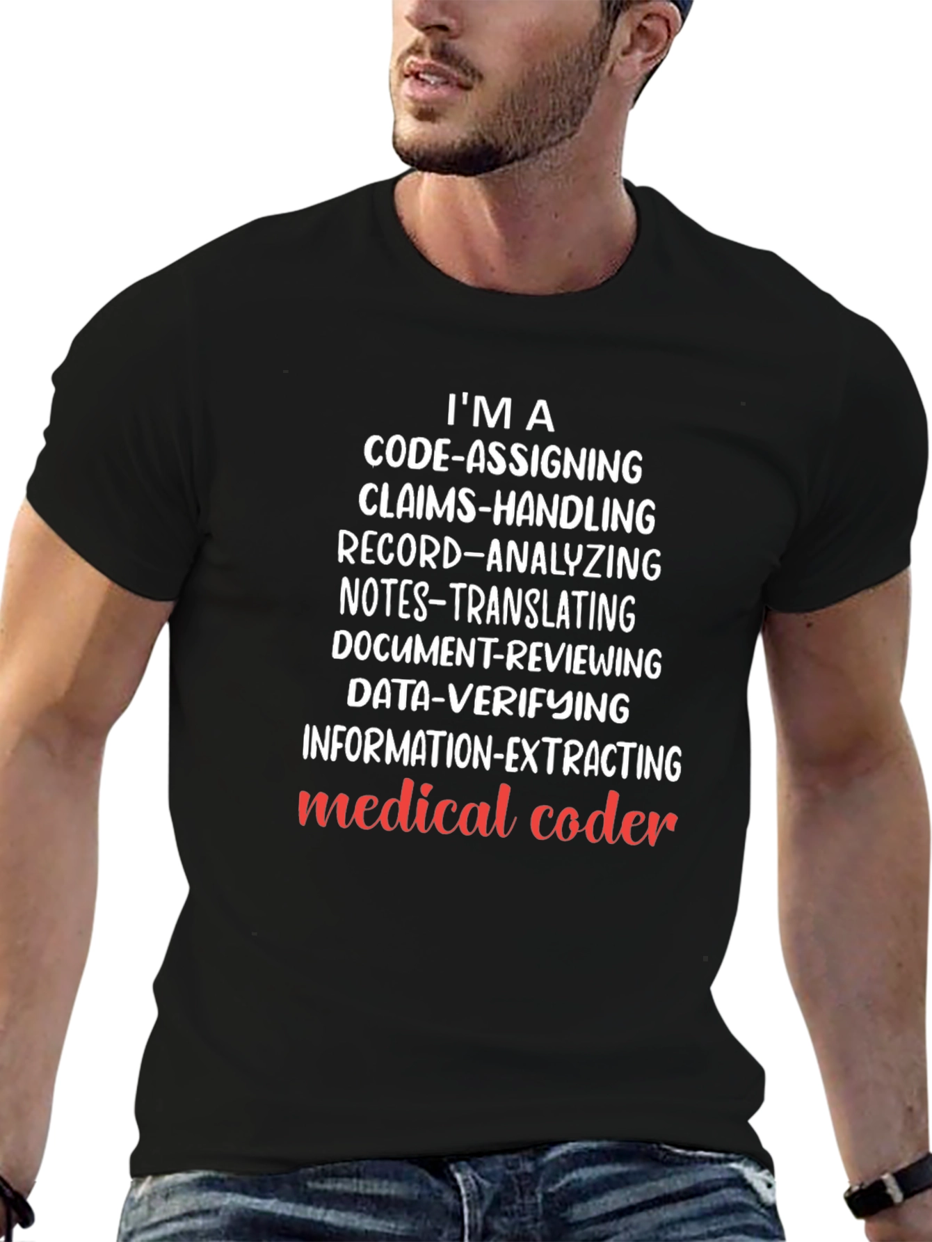 Medical Coder T-Shirt - IM A Code-Assigning