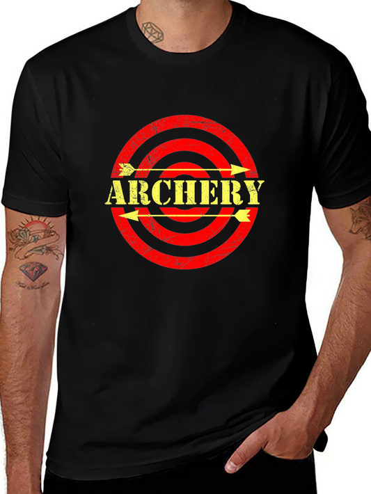 Archery Arrows Target T-Shirt - Black