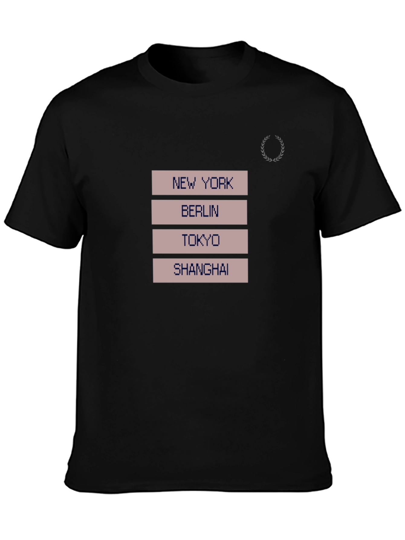 City Names Graphic T-Shirt