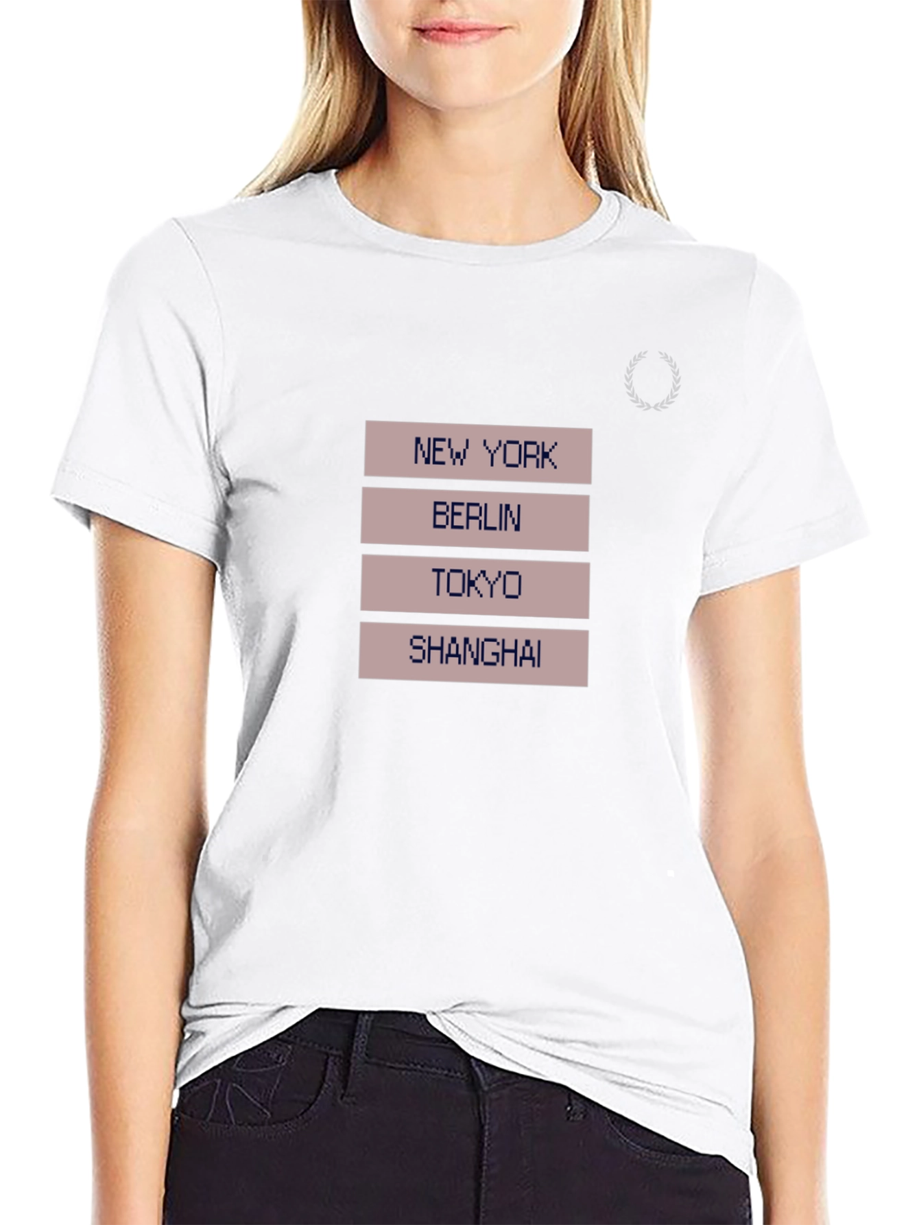 City Names Graphic T-Shirt