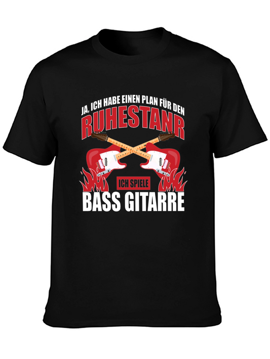Bass Guitar Retirement Plan T-Shirt