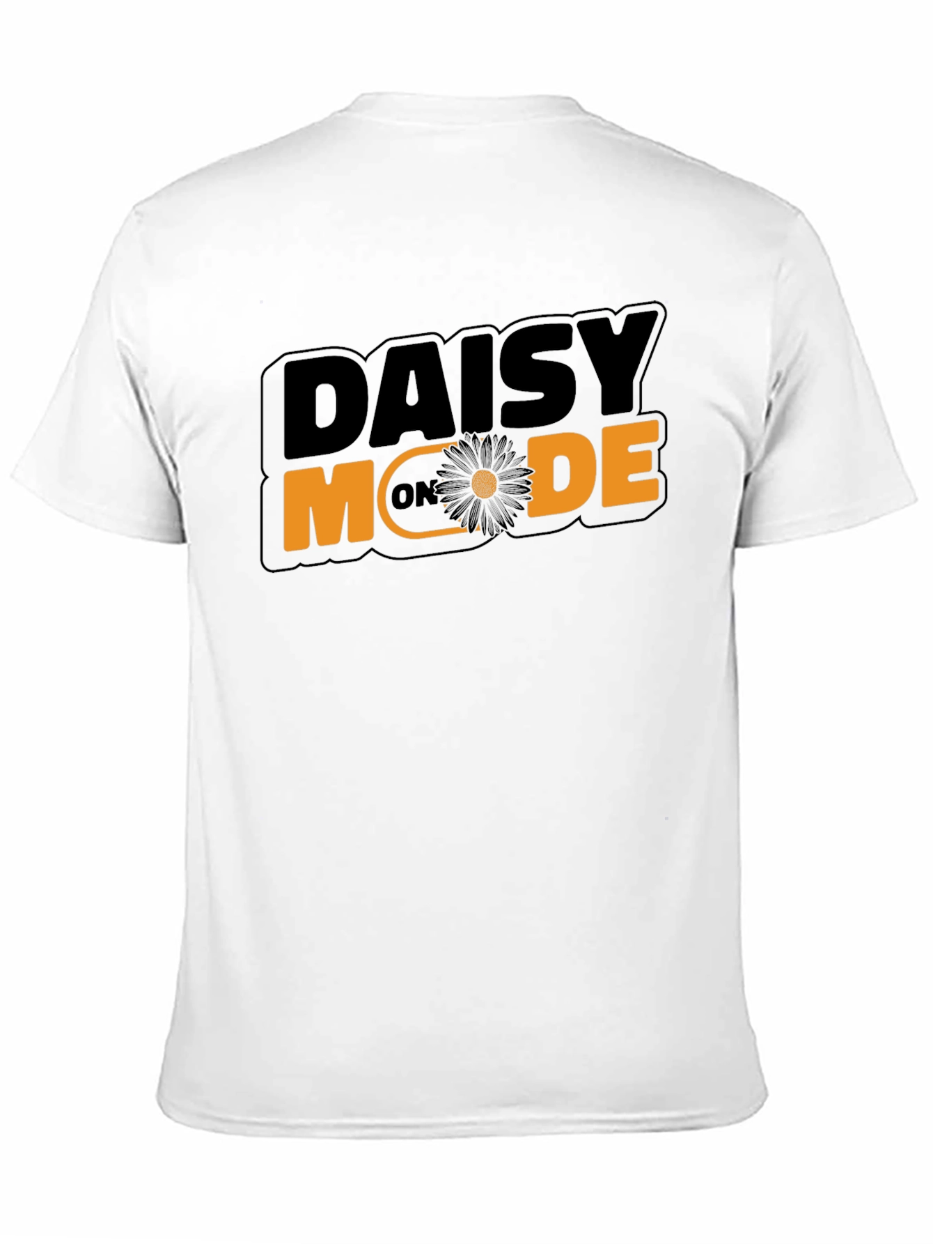 Daisy Mode Black Graphic Tee - Trendy Casual Wear