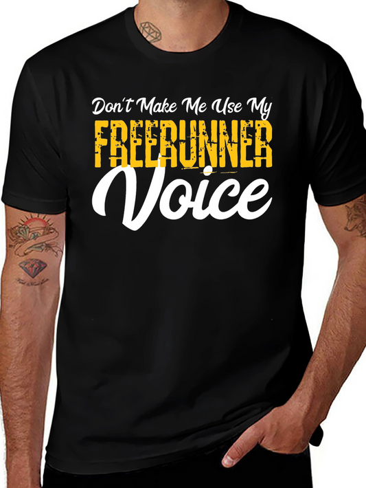 Freerunner Voice T-Shirt - Funny Parkour Tee