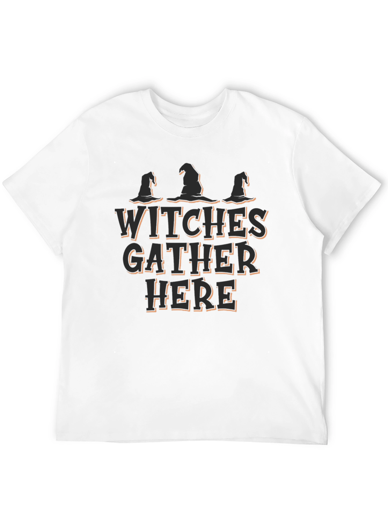 Witches Gather Here Graphic T-Shirt - Halloween Tee