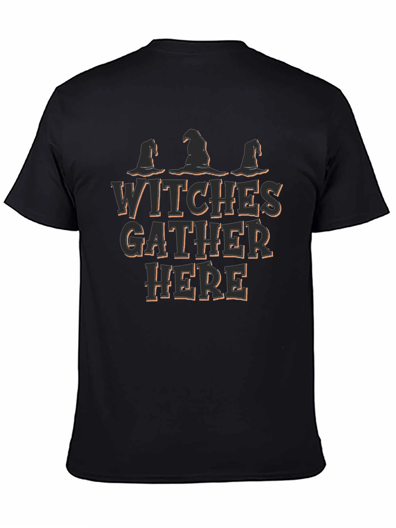 Witches Gather Here Graphic T-Shirt - Halloween Tee