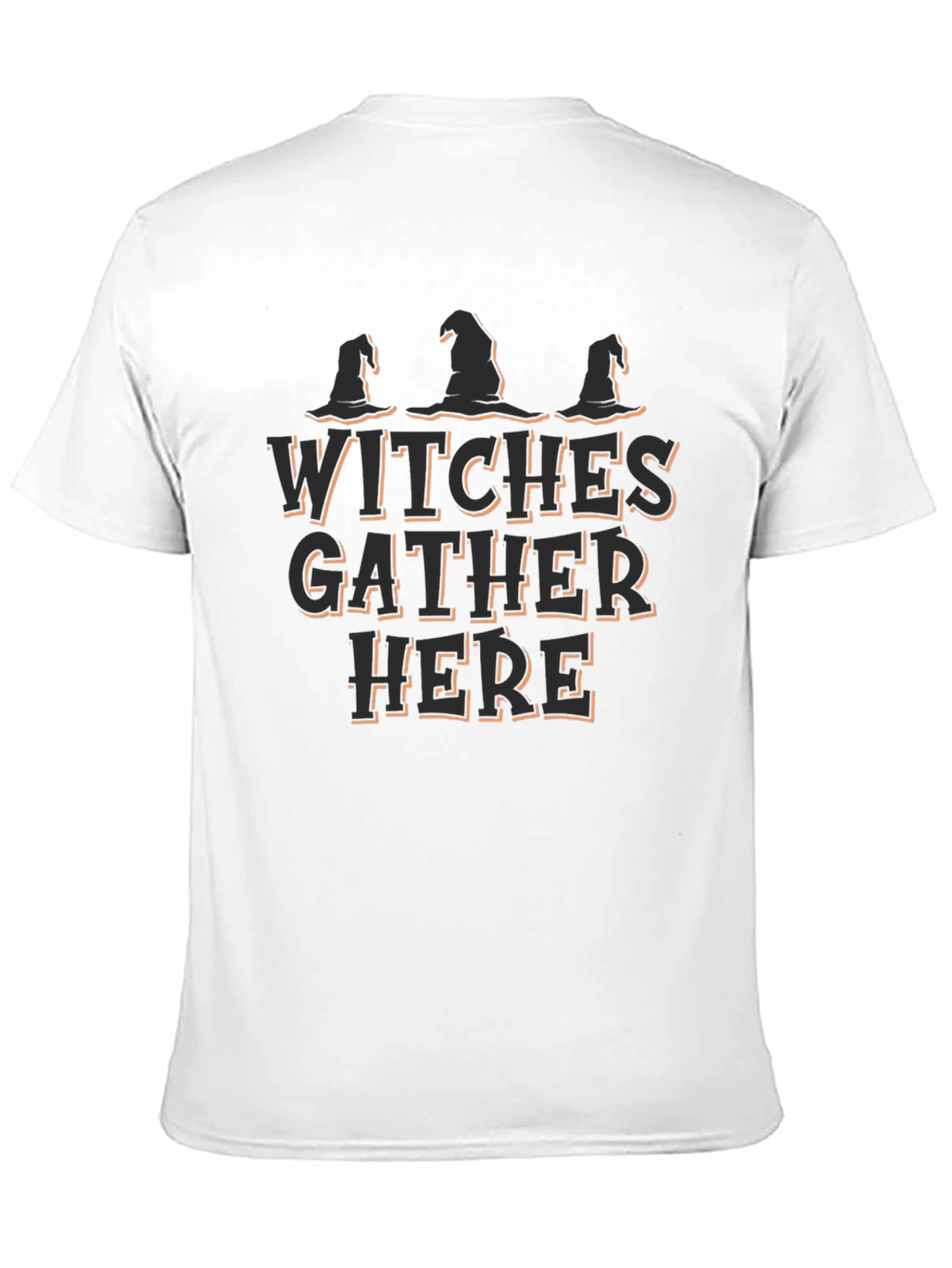 Witches Gather Here Graphic T-Shirt - Halloween Tee