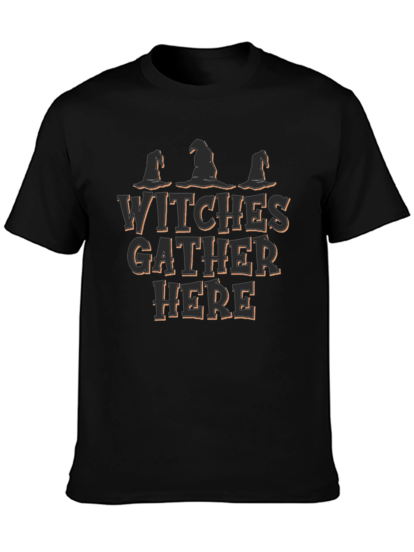 Witches Gather Here Graphic T-Shirt - Halloween Tee