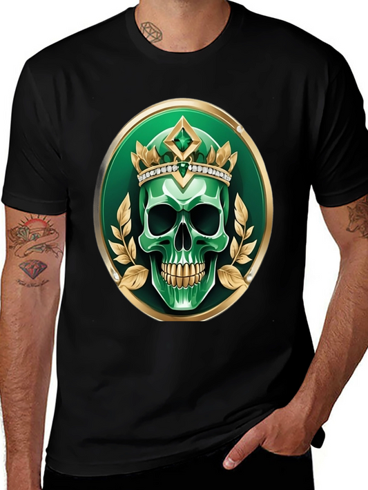 Emerald Skull King Graphic Tee