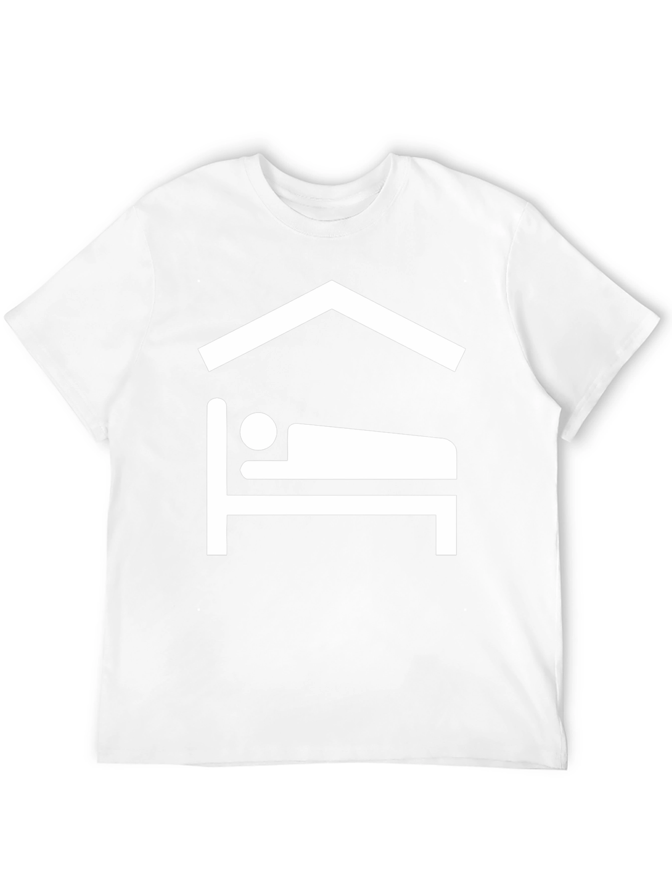 Comfort Sleep Tee - Black Graphic T-Shirt