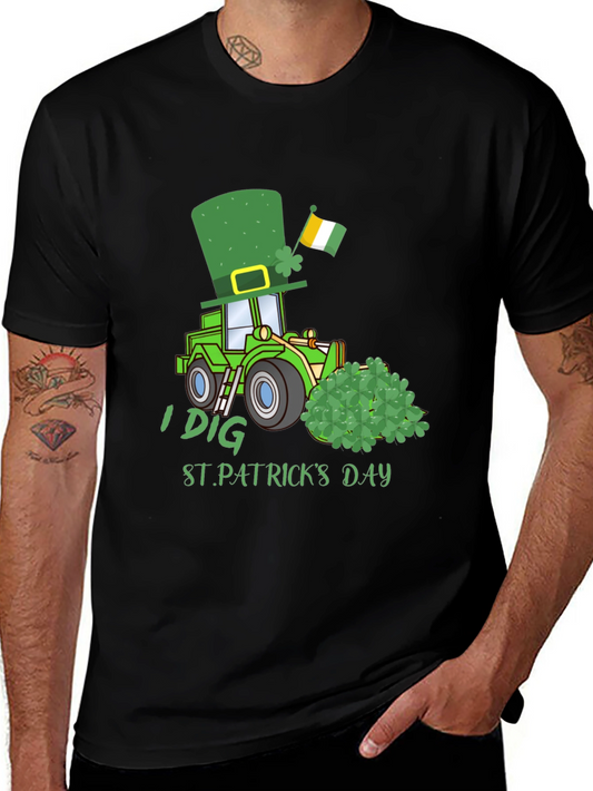 St. Patricks Day Tractor Tee