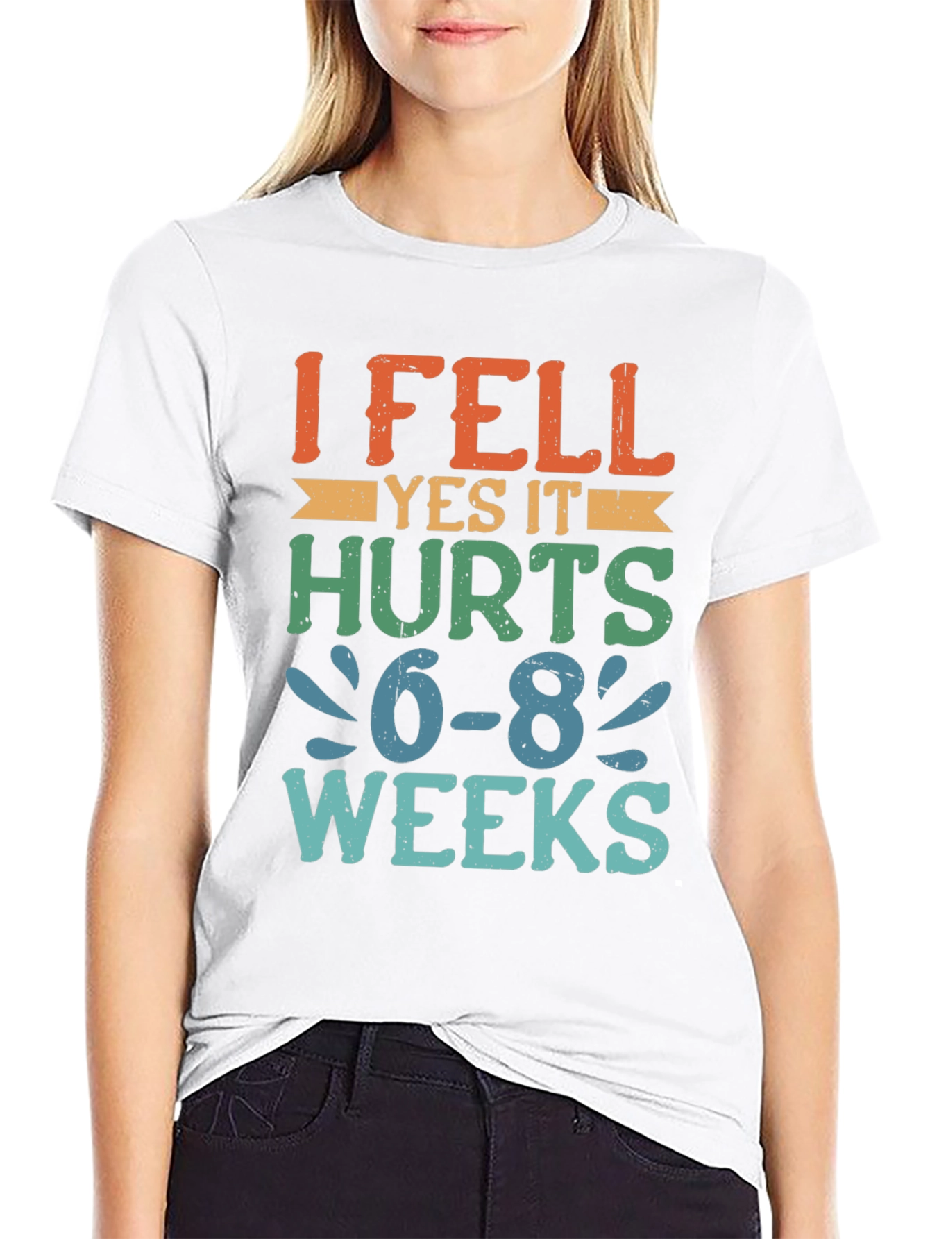 I Fell Yes it Hurts T-Shirt