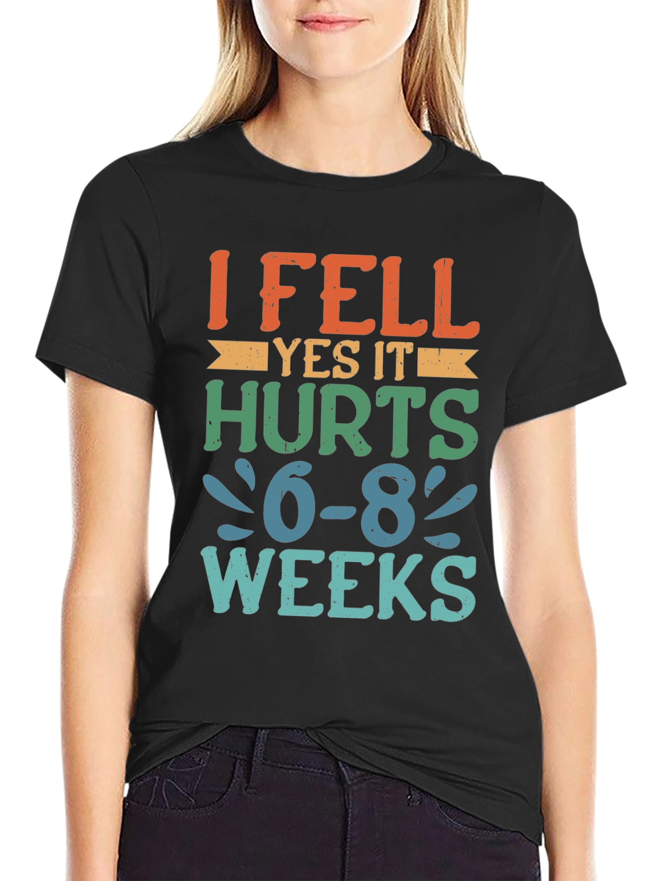 I Fell Yes it Hurts T-Shirt