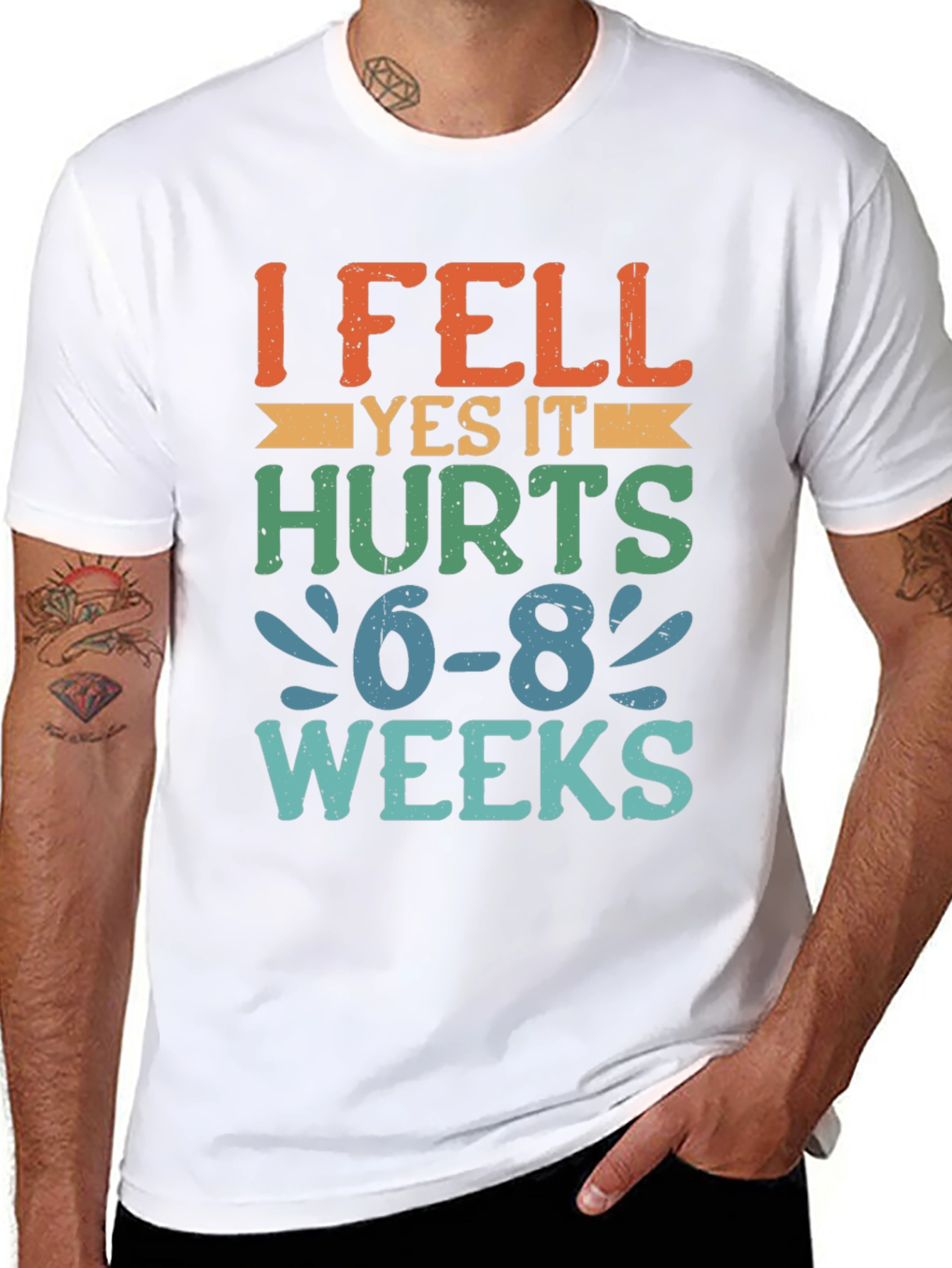 I Fell Yes it Hurts T-Shirt