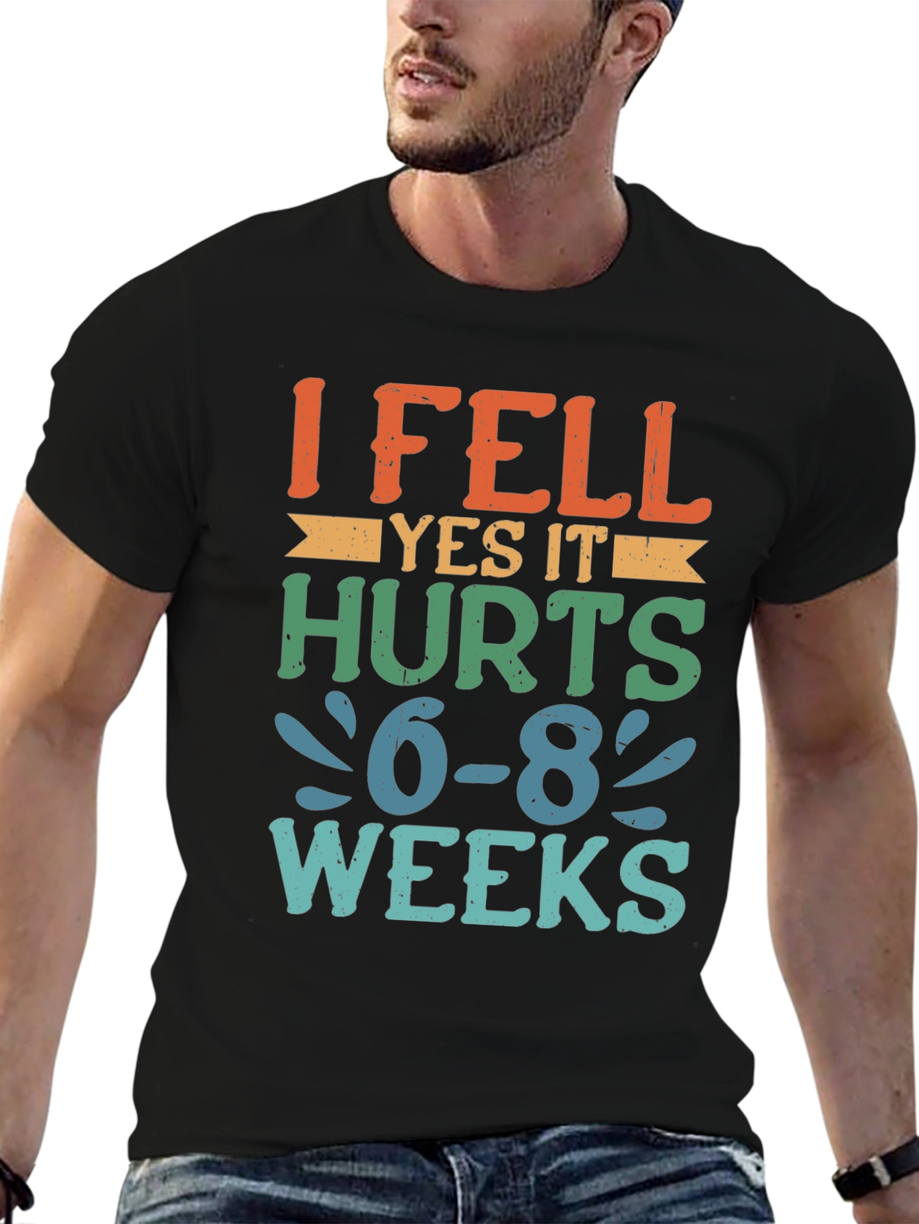 I Fell Yes it Hurts T-Shirt