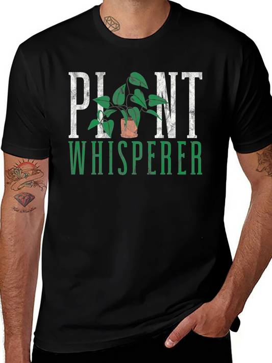 Plant Whisperer Graphic Tee - Gardening Shirt