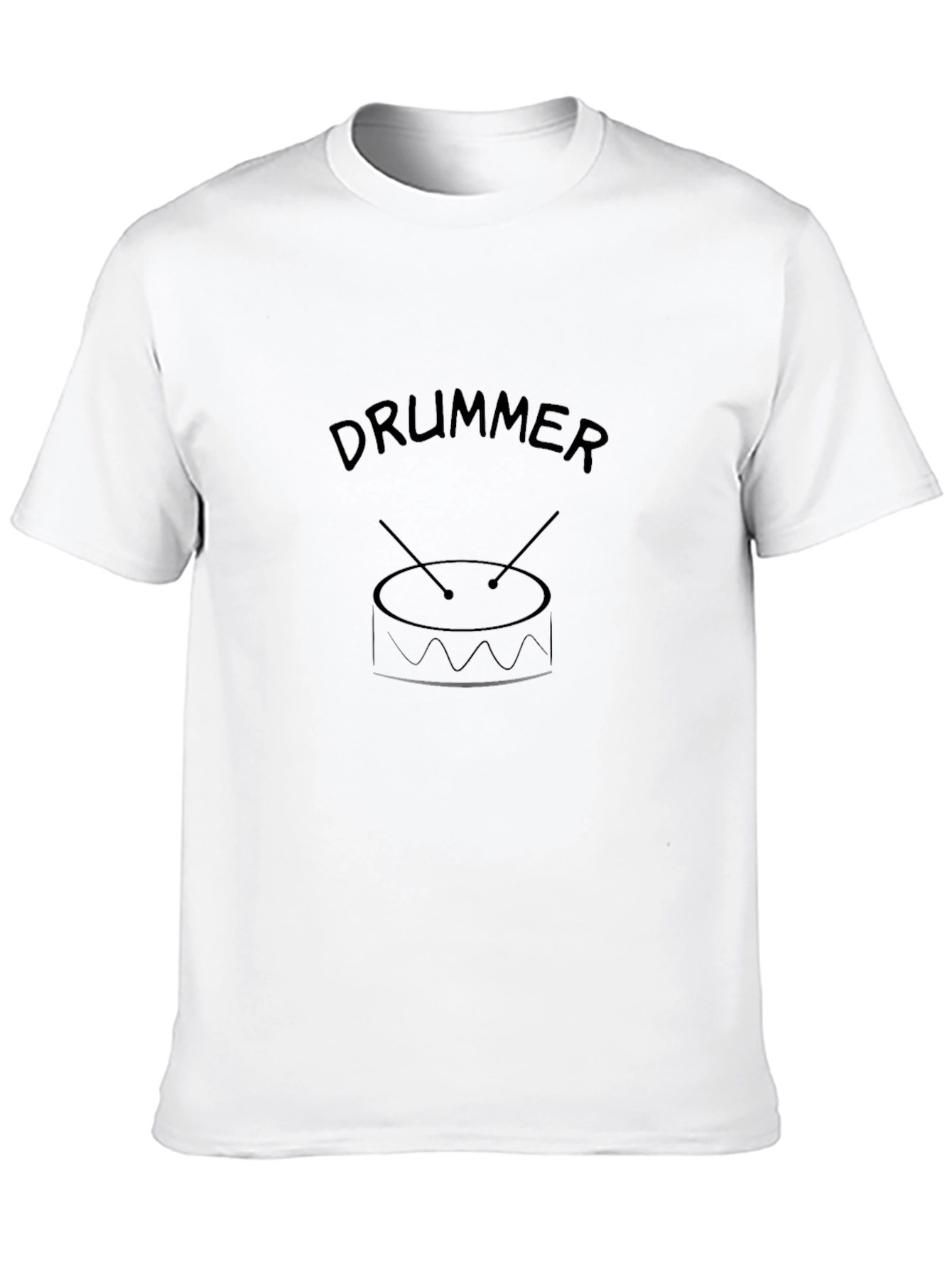 Drummer Graphic T-Shirt - Music Lover Tee
