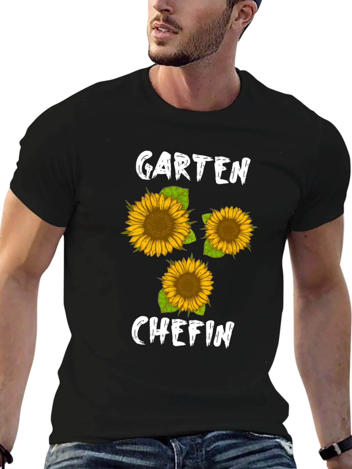 Garten Chefin Sunflower Graphic T-Shirt