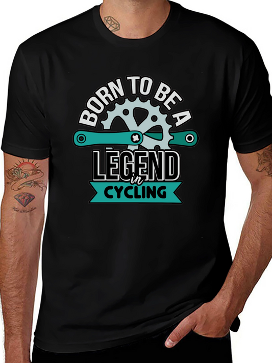 Born to be a Legend Cycling Graphic Tee