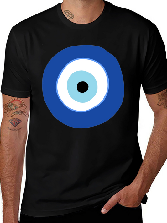 Evil Eye Graphic Tee - Stylish Protection