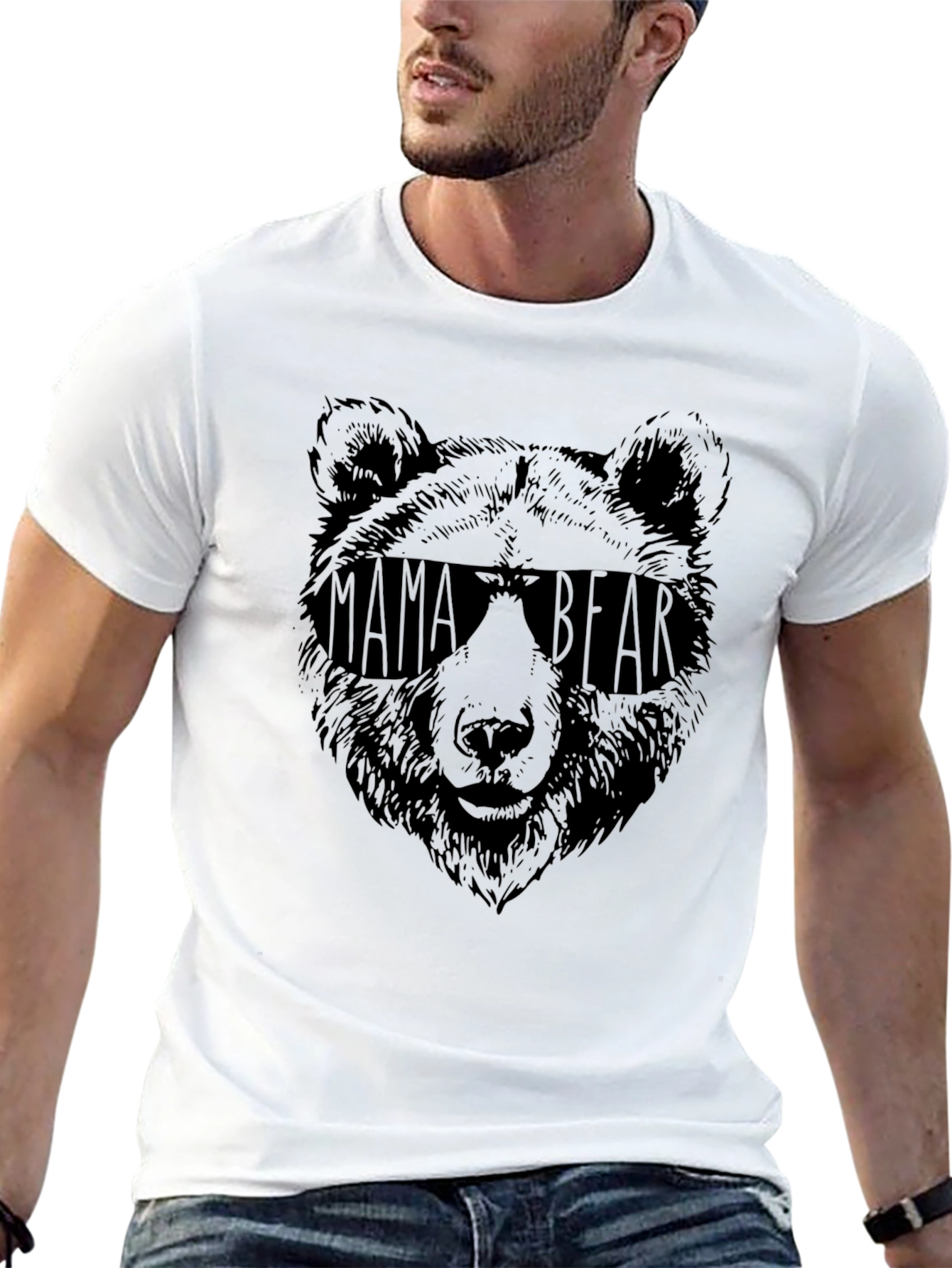 Mama Bear T-Shirt - Cool Mom Tee