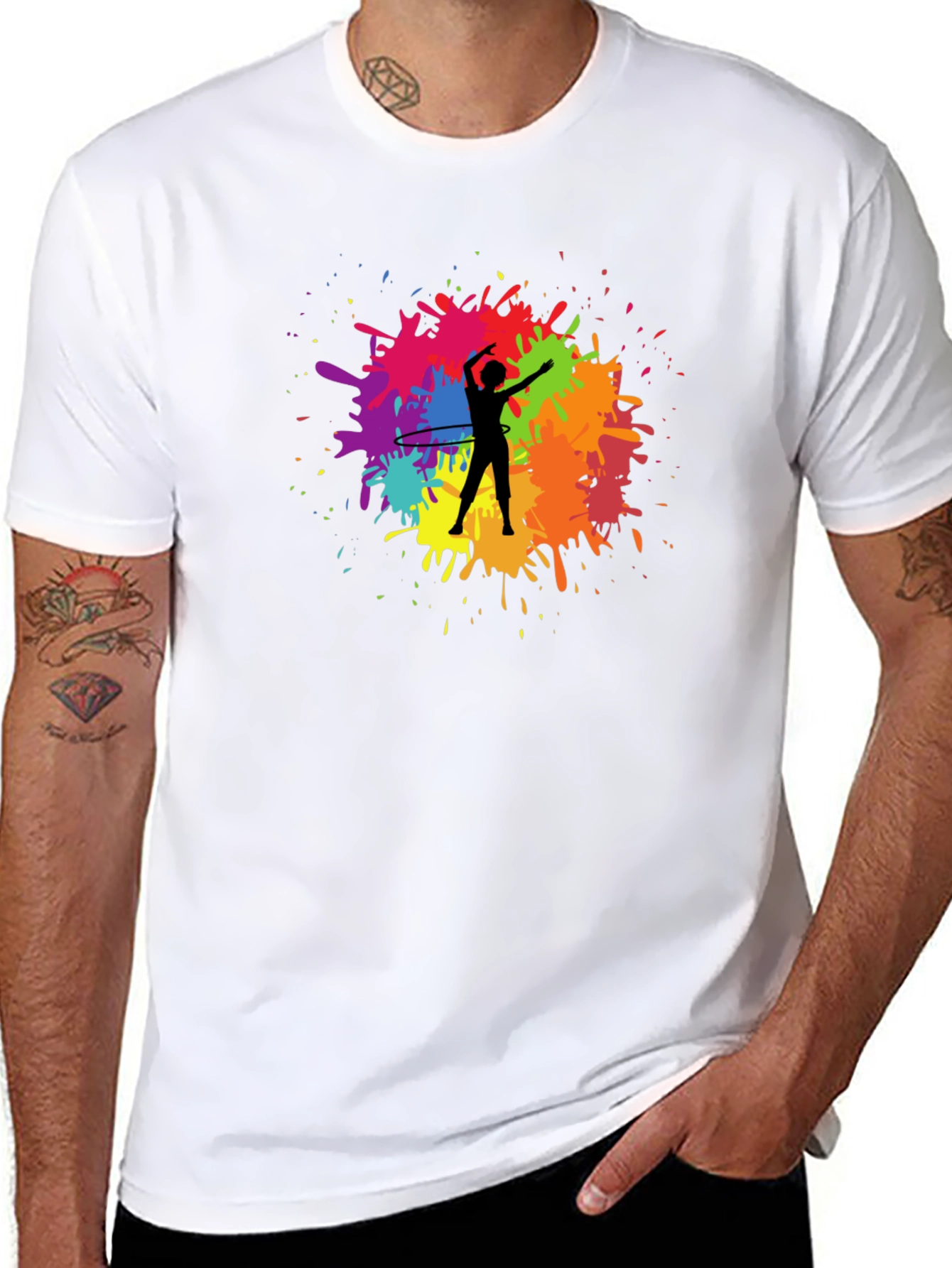 Colorful Hula Hoop T-Shirt