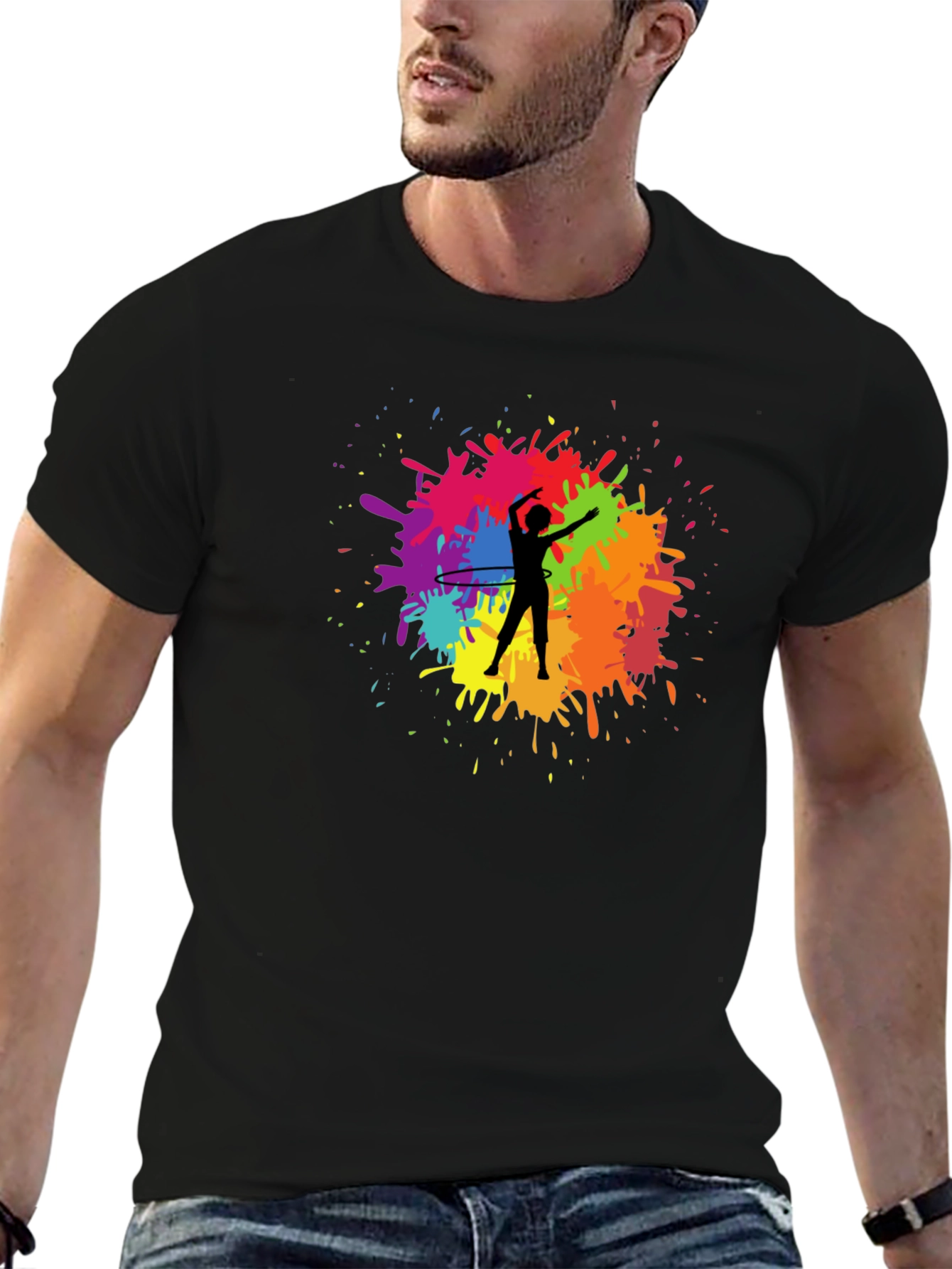 Colorful Hula Hoop T-Shirt