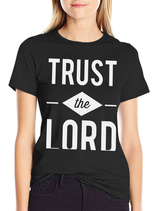 Trust the Lord Graphic T-Shirt - Christian Faith Tee