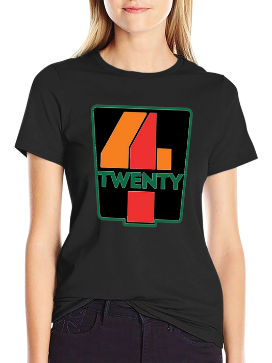 420 Twenty T-Shirt - Retro Design