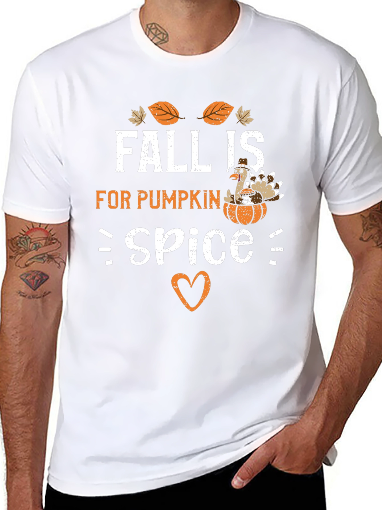 Fall Is For Pumpkin Spice Thanksgiving T-Shirt