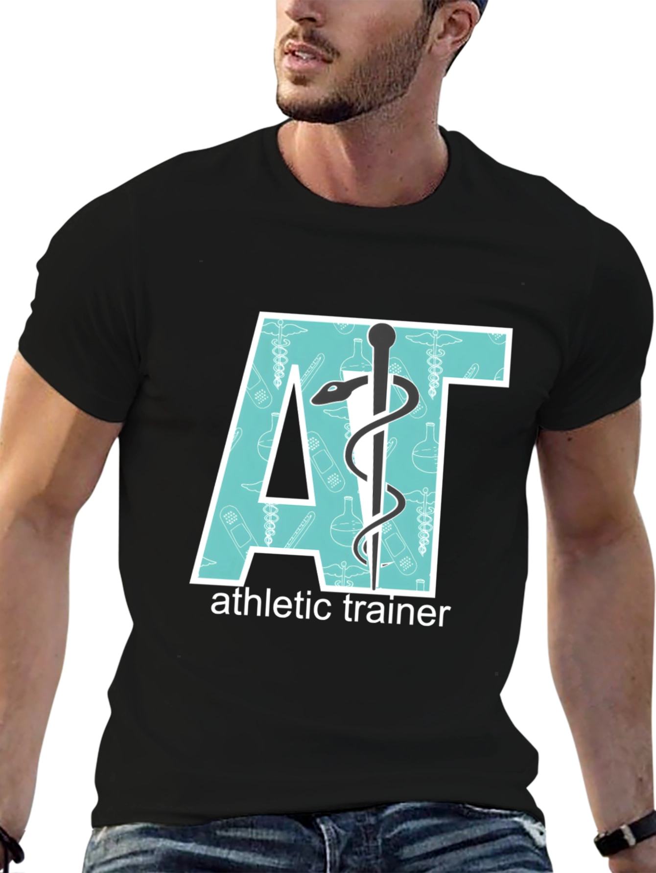 Athletic Trainer AT Graphic T-Shirt - Medical Support