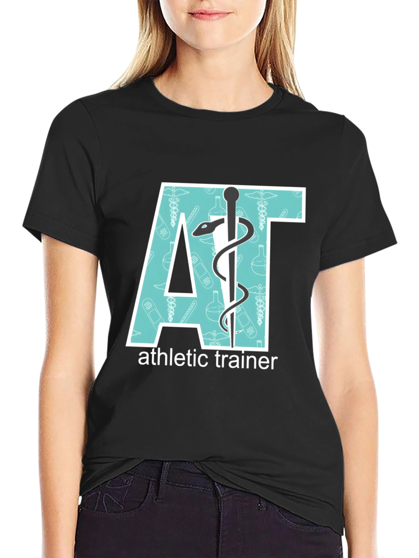 Athletic Trainer AT Graphic T-Shirt - Medical Support