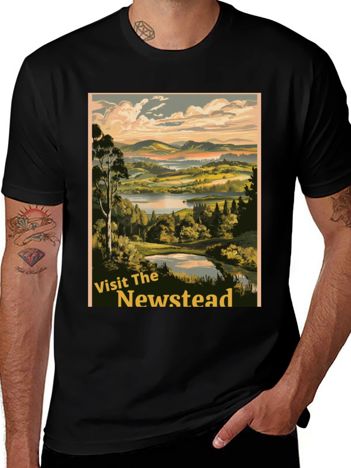 Visit The Newstead Graphic T-Shirt