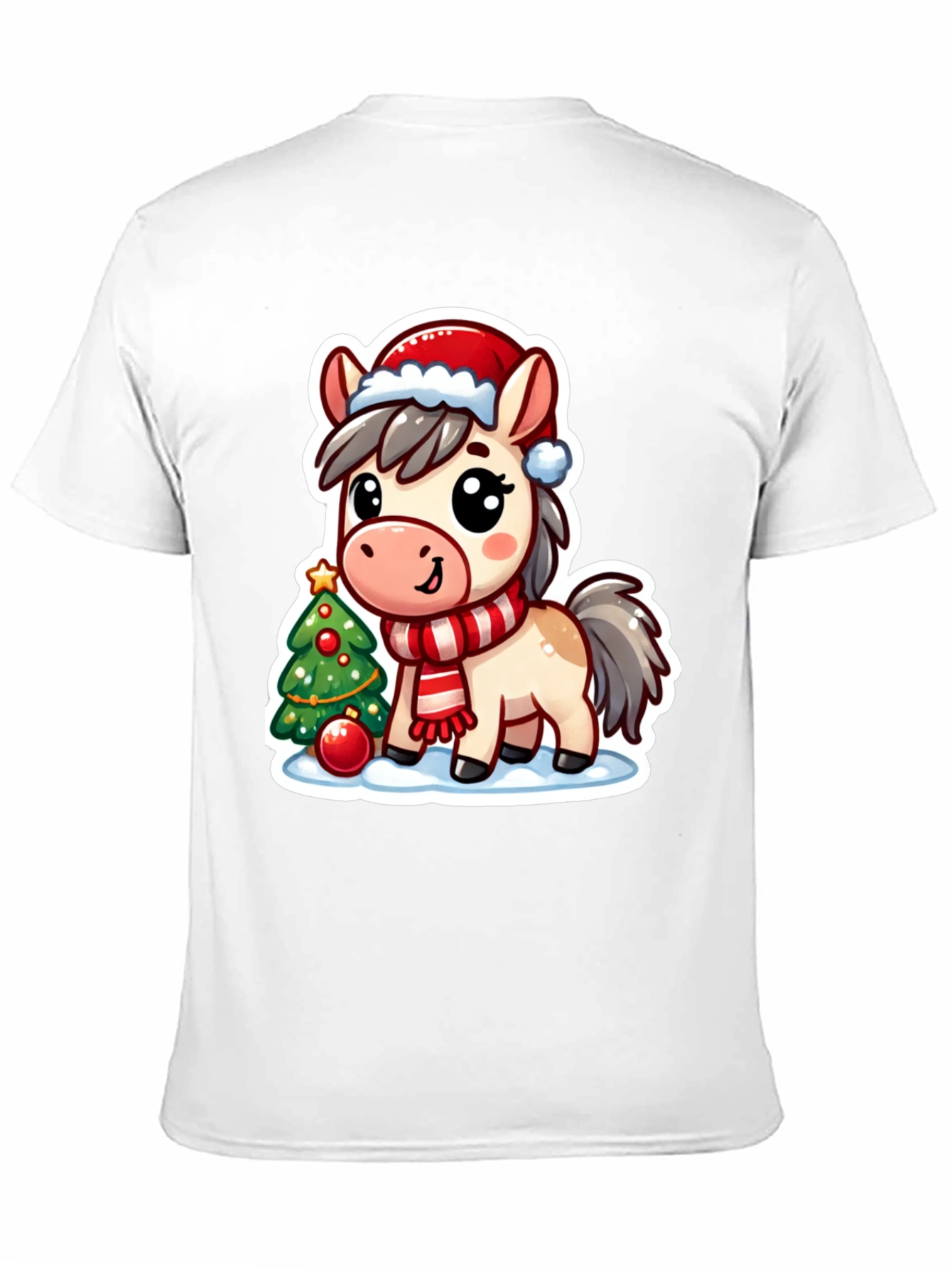 Cute Christmas Horse T-Shirt