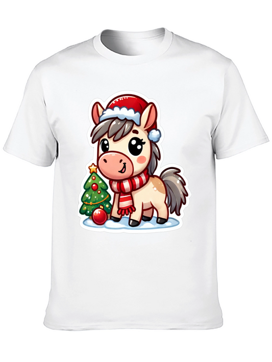 Cute Christmas Horse T-Shirt