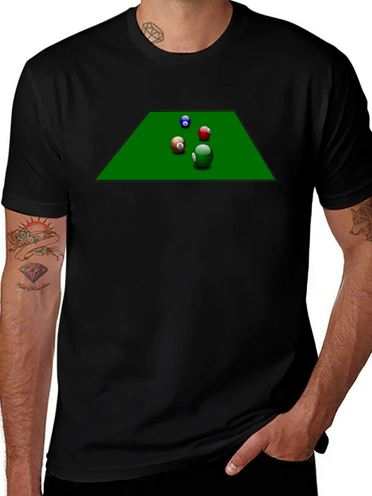 Billiards T-Shirt - Cool Pool Table Design
