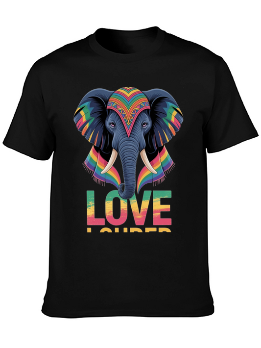 Elephant Love Louder Graphic Tee