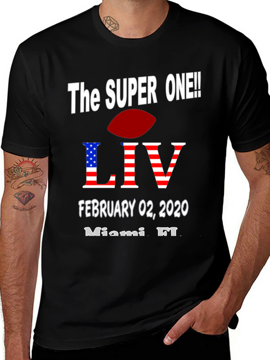 Super Bowl LIV T-Shirt February 2020 Miami