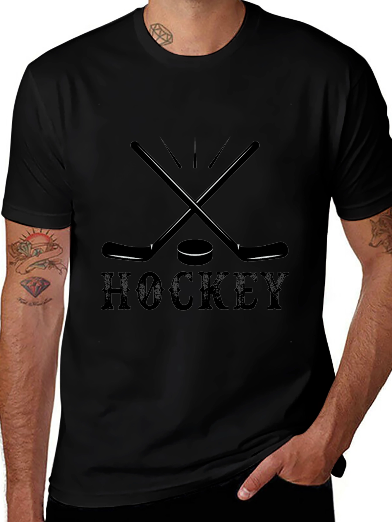 Hockey Graphic T-Shirt