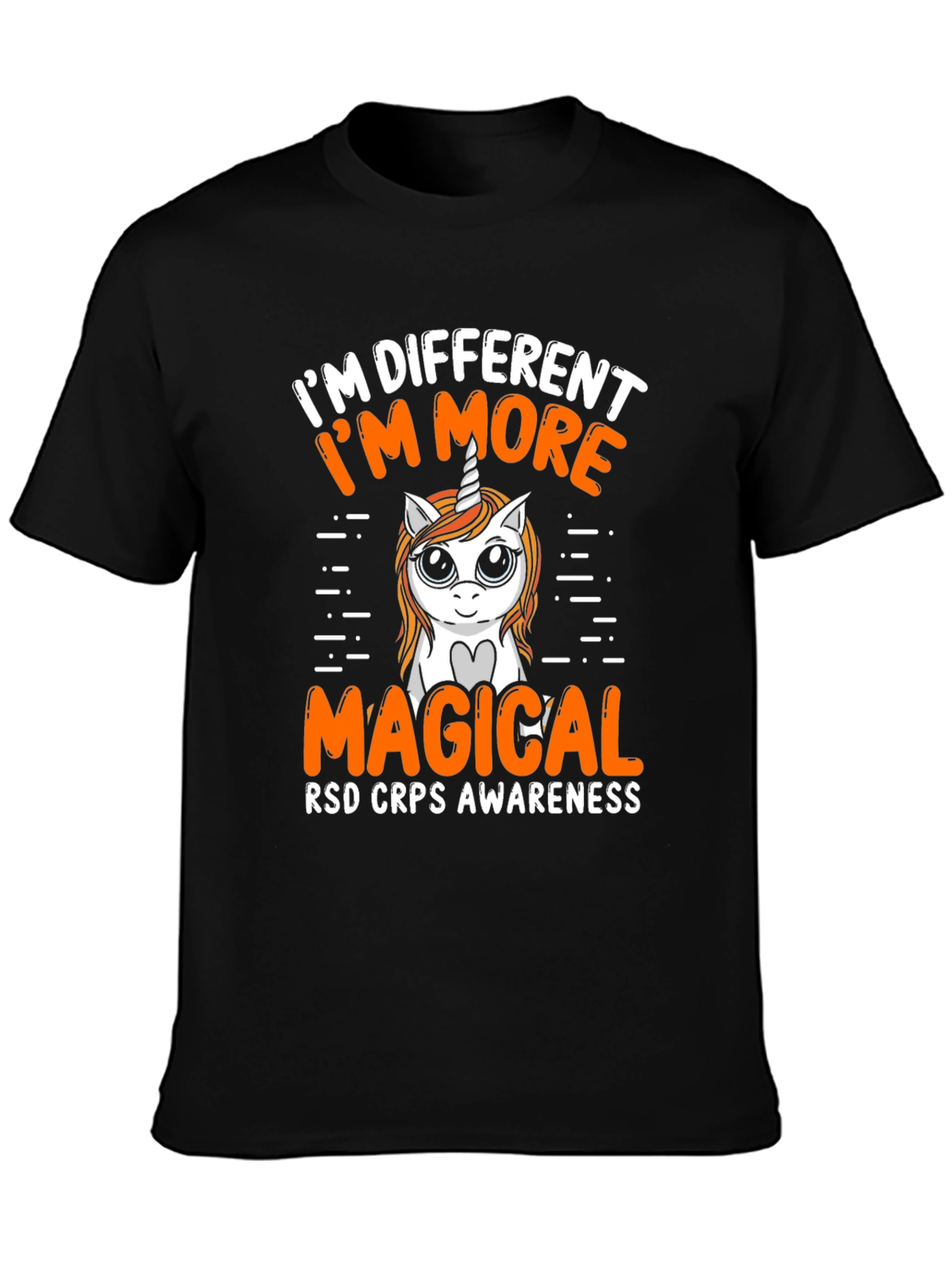 Magical Unicorn RSD CRPS Awareness T-Shirt