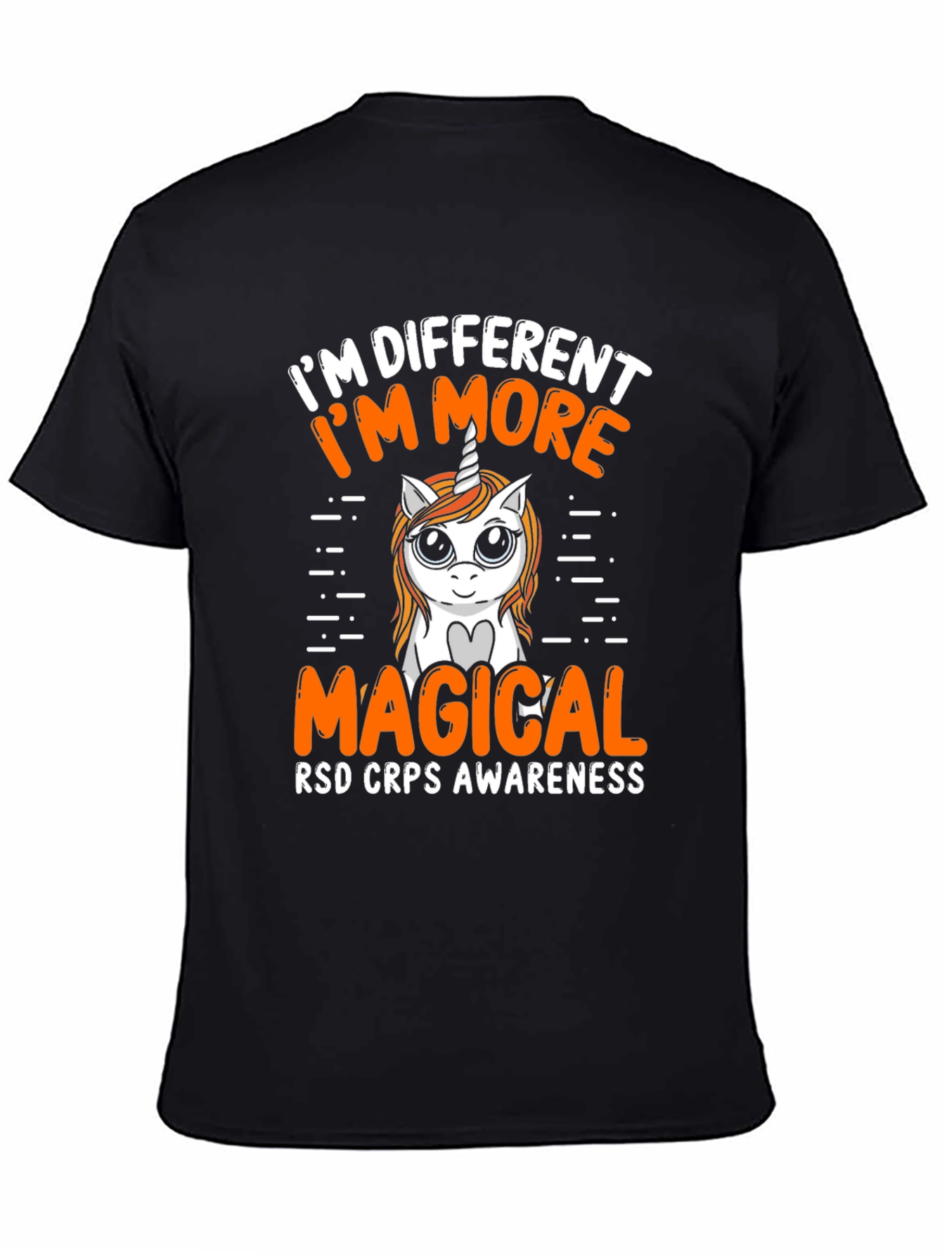 Magical Unicorn RSD CRPS Awareness T-Shirt