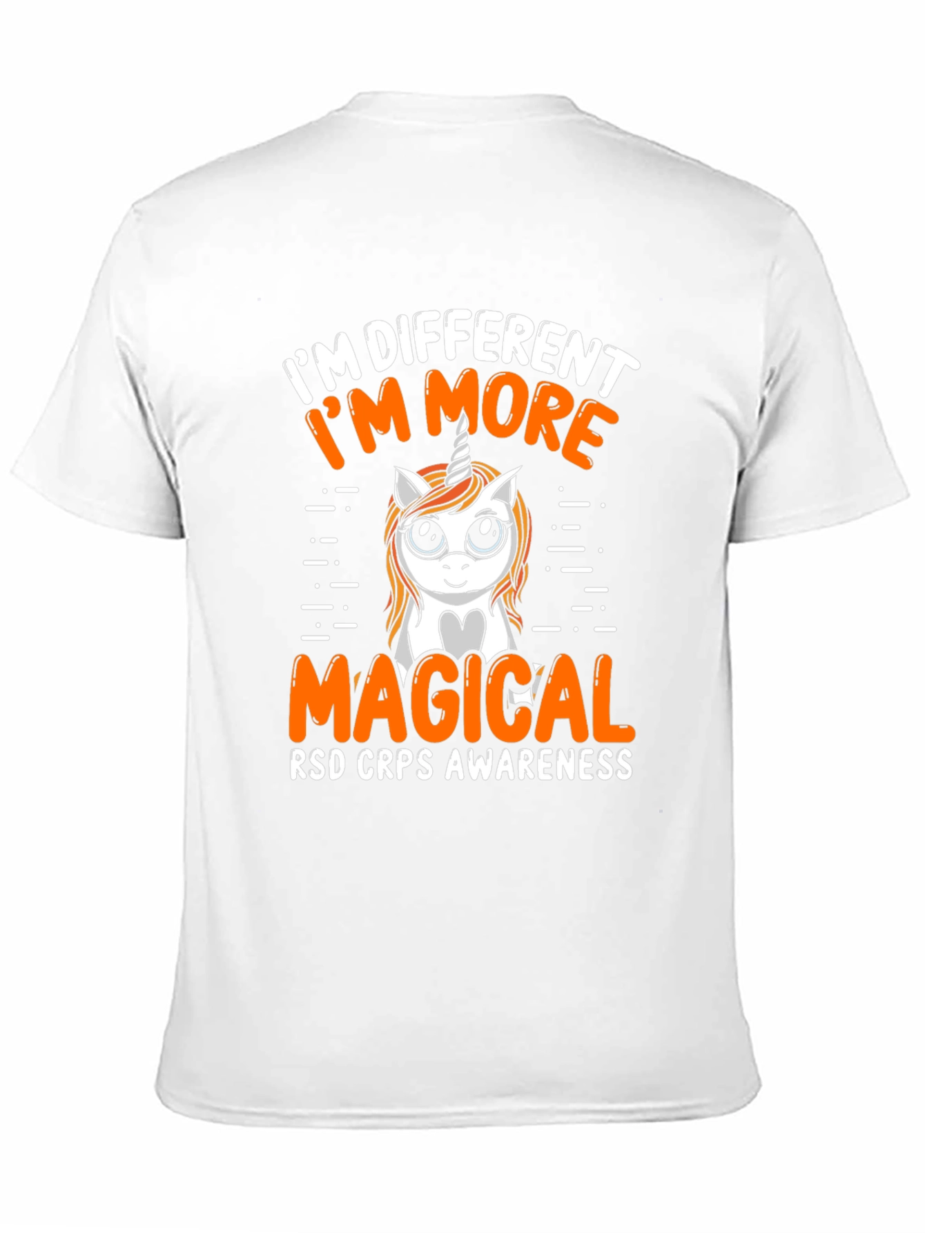 Magical Unicorn RSD CRPS Awareness T-Shirt