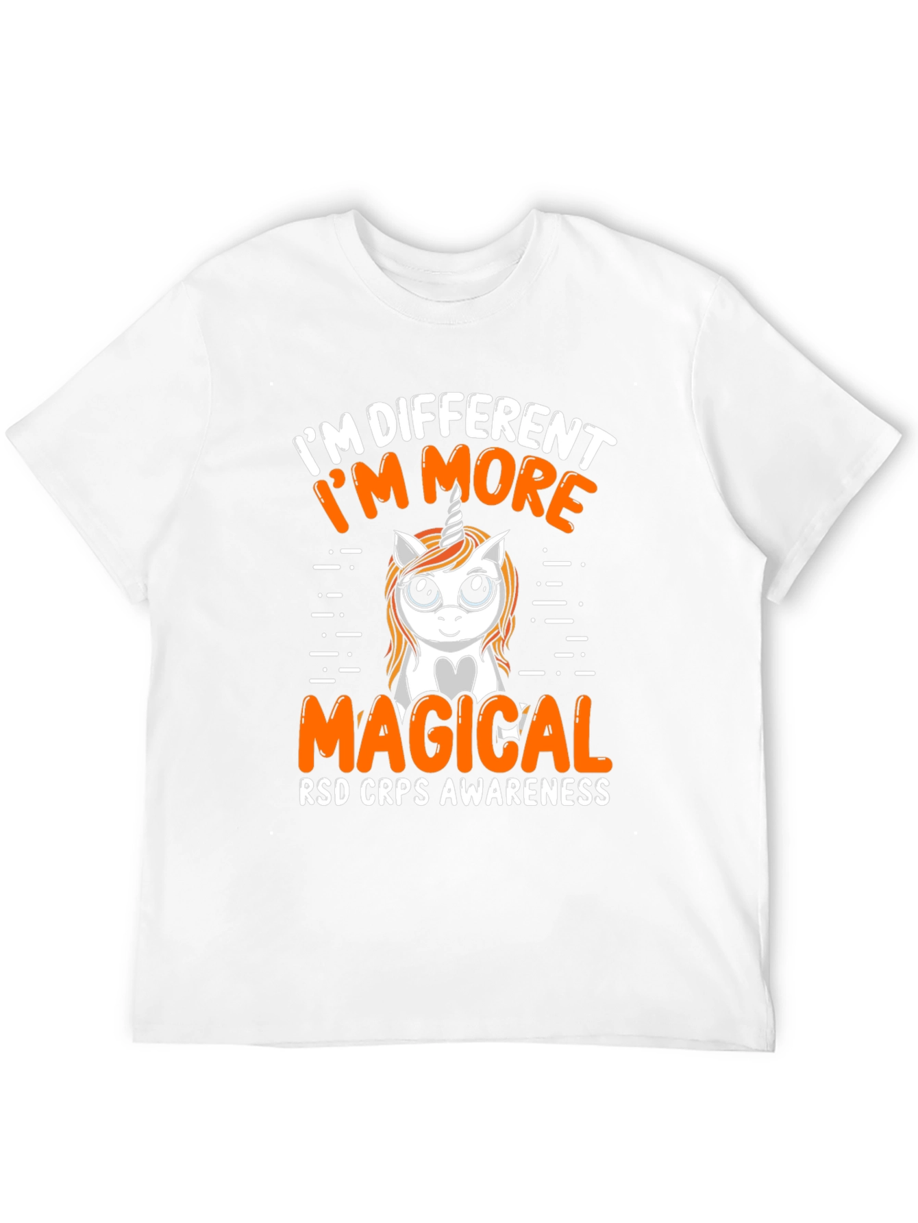 Magical Unicorn RSD CRPS Awareness T-Shirt