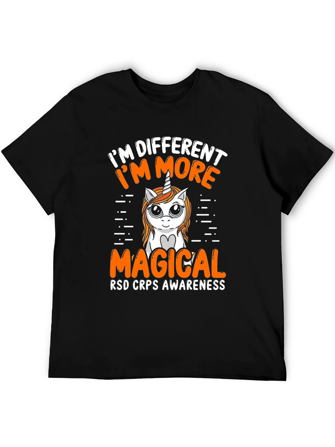 Magical Unicorn RSD CRPS Awareness T-Shirt