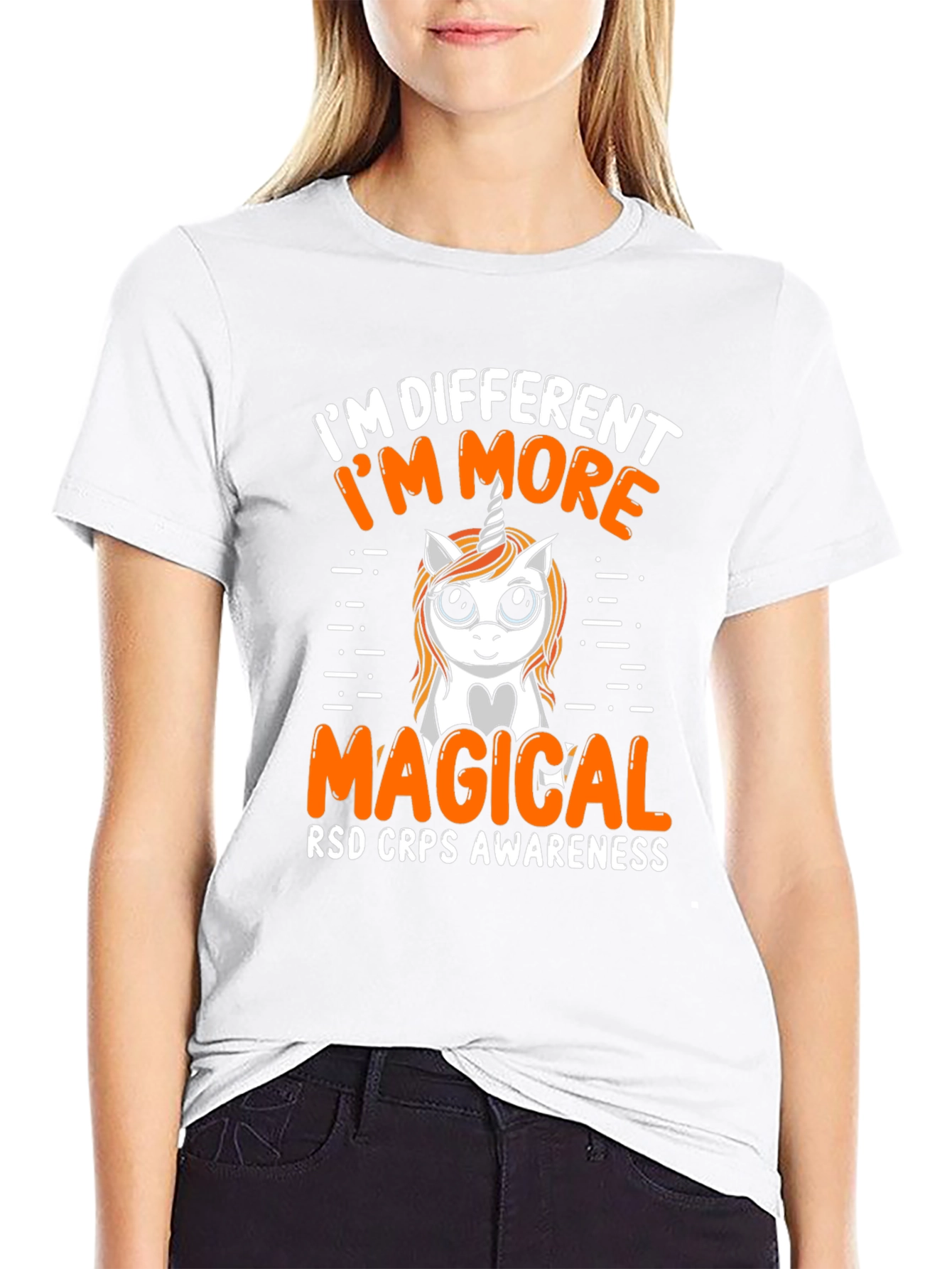 Magical Unicorn RSD CRPS Awareness T-Shirt