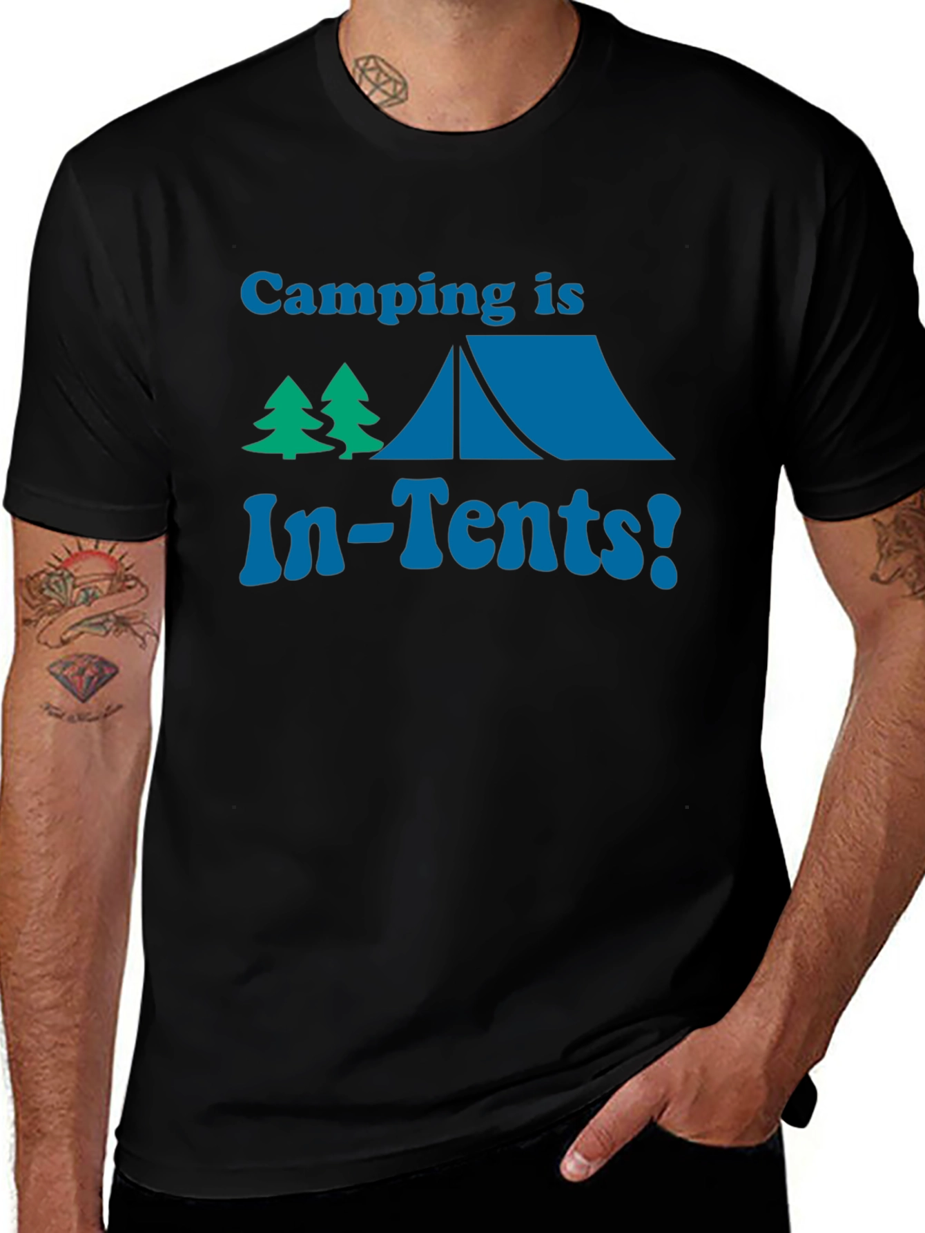 Camping is In-Tents! T-Shirt