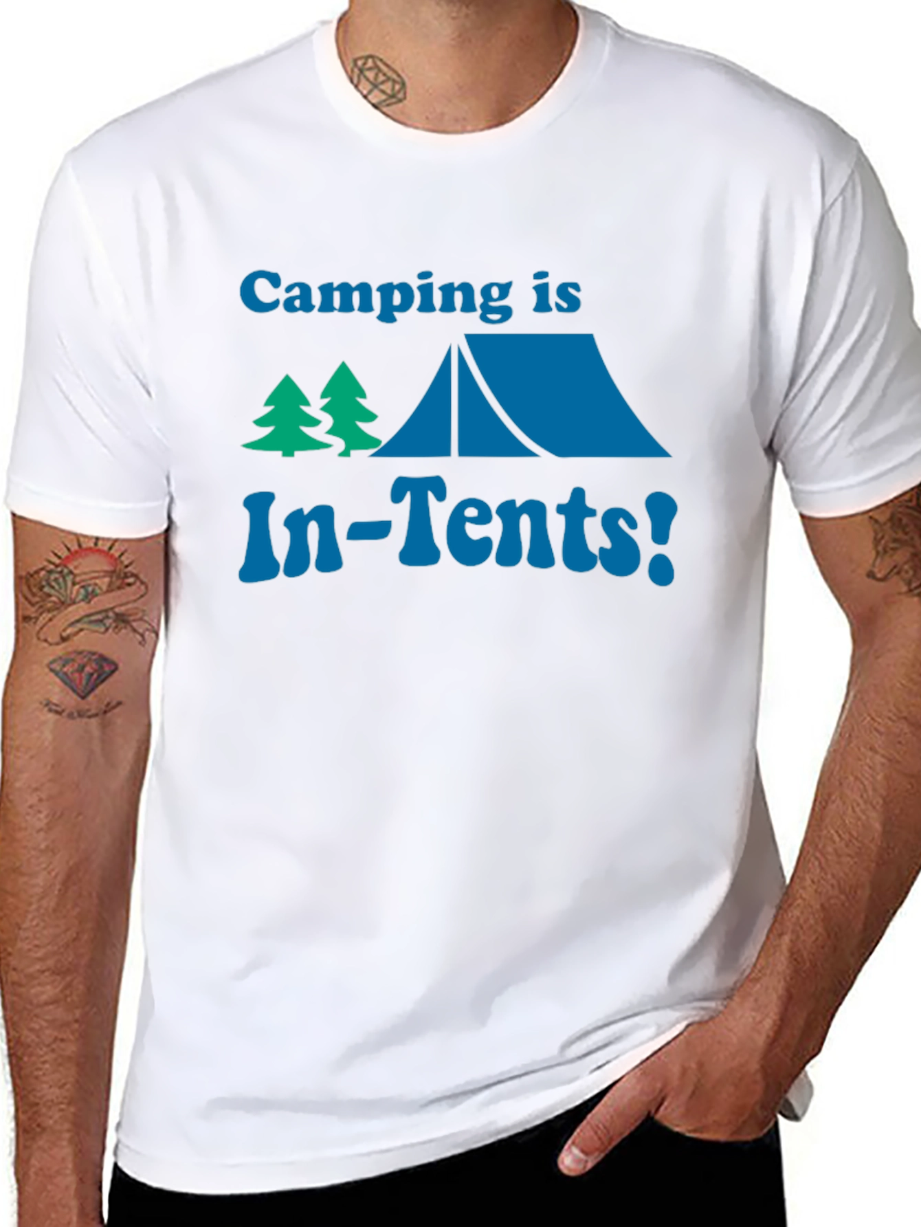 Camping is In-Tents! T-Shirt