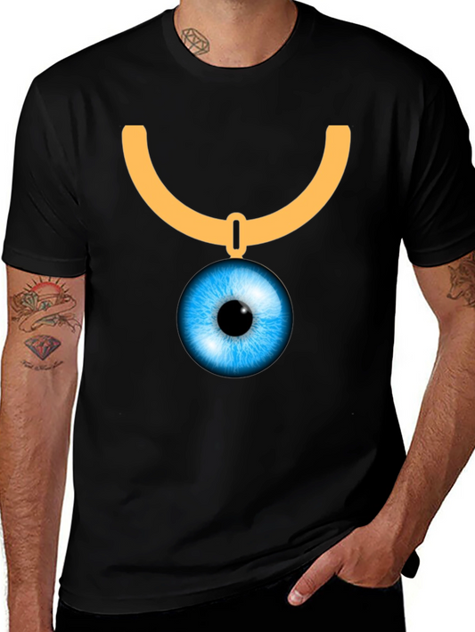 Eye Pendant Graphic T-Shirt - Unique Design