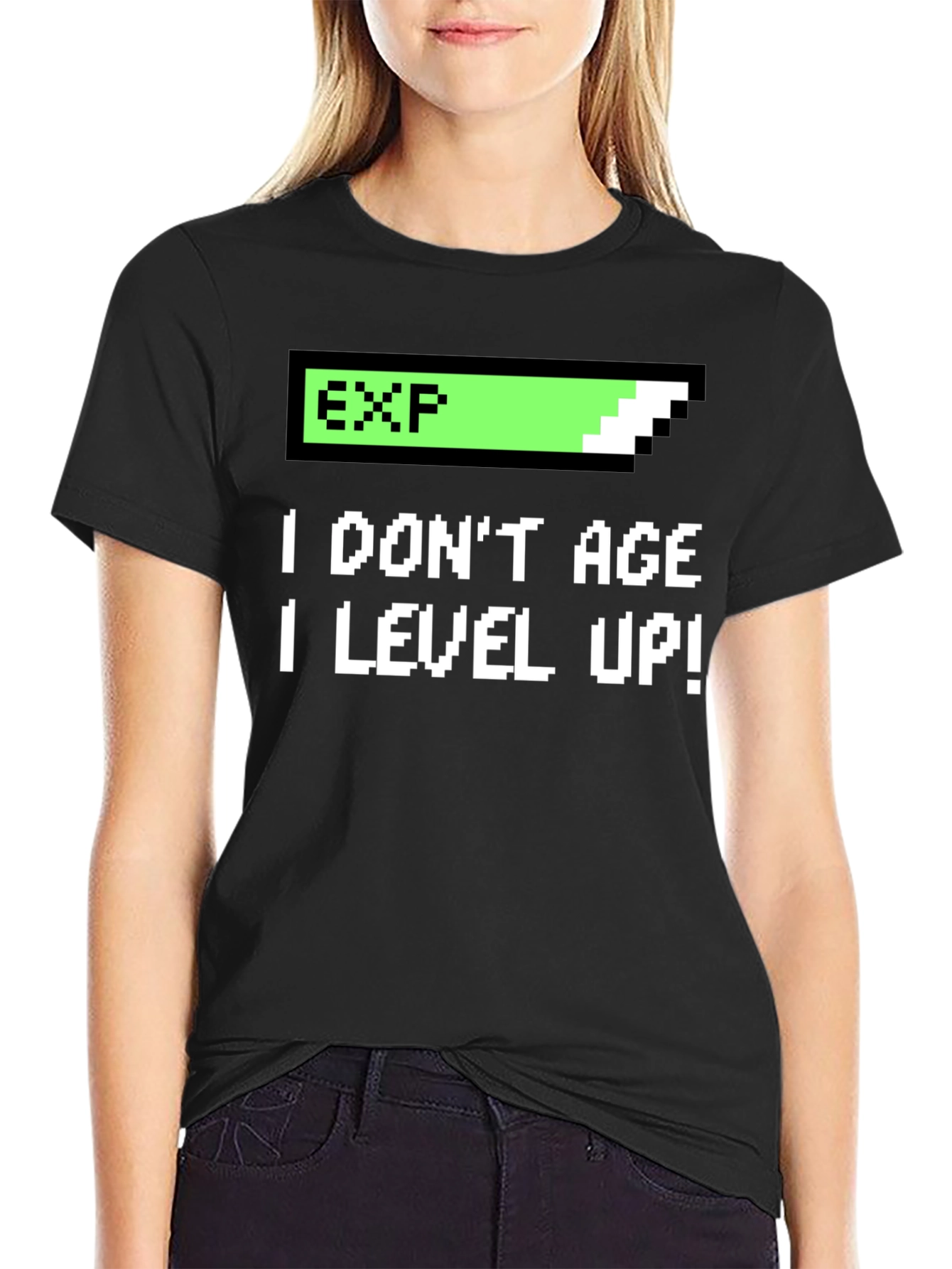 Level Up Gamer T-Shirt - I Dont Age