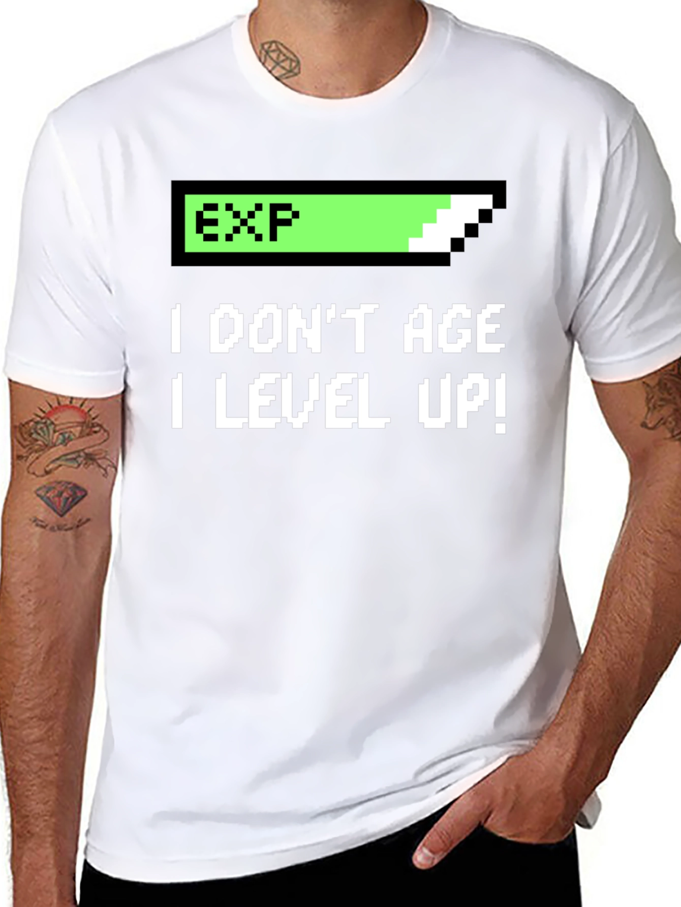 Level Up Gamer T-Shirt - I Dont Age